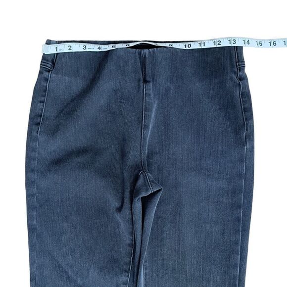 Soft Surroundings Faded Black Pull On Skinny Jeans Size PXS - Picture 9 of 15